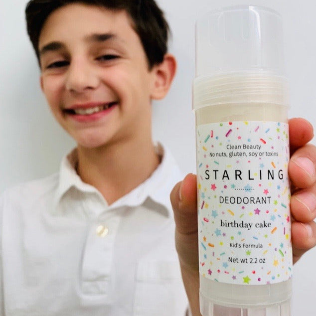 birthday cake | kid's aluminum free deodorant