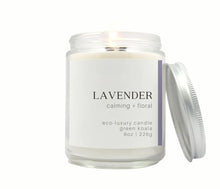 Load image into Gallery viewer, Lavender Coconut Wax Candle