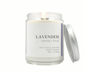 Lavender Coconut Wax Candle