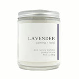 Lavender Coconut Wax Candle