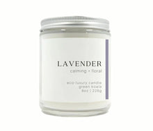 Load image into Gallery viewer, Lavender Coconut Wax Candle