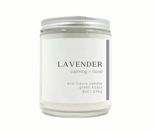 Lavender Coconut Wax Candle