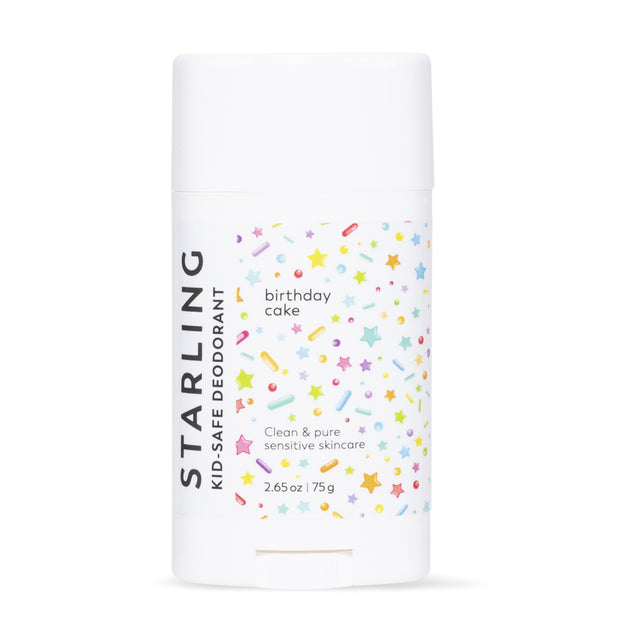 birthday cake | kid's aluminum free deodorant