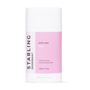 pink rose| aluminum free deodorant