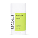 charcoal sensitive | aluminum free deodorant | no baking soda