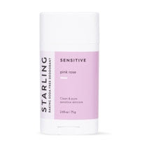 pink rose sensitive | aluminum free | baking soda free deodorant
