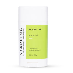 Sensitive | Aluminum Free Deodorant | No Baking Soda | Unscented